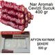 Sucuk Lokum Afyon 500 gr Kaymak Şekeri + 400 gr Nar Aromalı Cevizli Sucuk