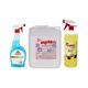 Supta 1 lt Çok Amaçlı Temizleyici + 750 ml Cam Sil + 5 lt Çamaşır Yumuşatıcısı