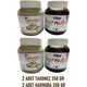 Tahonez 2x350 gr Krem Helva + 2x350 gr Harnuba