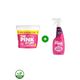 The Pink Stuff 850 gr Mucizevi Miracle Temizlik Macunu + 750 ml Mucizevi Vinegar Cam Temizleyici