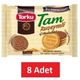 Torku Tam Ruşeymli Çikolata Kaplamalı Bisküvi 3'lü 252 gram