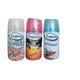 Tropicana Air Freshener Bubble Gum 260 ml  + 260 ml Tropikal + 260 ml Soft Otomatik Makine Yedek Parfüm Spreyi Oda Kokusu
