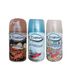 Tropicana Air Freshener Tarçın 260 ml + Soft Hafif 260 ml + Bubble Gum 260 ml Parfüm Sprey Oda Kokusu