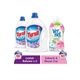Tursil Karma Renkler İçin Sıvı Deterjan 2x2145 ml 33 Yıkama & Vernel 1440 ml Max Şakayık&Beyaz Çay Yumuşatıcı