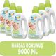 Uni Baby 6x1500 ml Hassas Dokunuş Sıvı Çamaşır Deterjanı