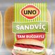 Uno 280 gr Tam Buğdaylı Sandviç Ekmeği