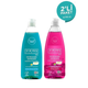 Vikink 2x750 ml Yeşil + Pembe Premium Sıvı Bulaşık Deterjanı