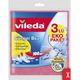 Vileda 10 Paket Doğada Çözünebilir 3'lü Sünger Bez