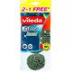 Vileda 2 Paket 3'lü Çelik Bulaşık Teli