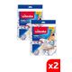 Vileda 2 Paket Turbo 3in1 Extra Pedli Mikrofiber Yedek Paspas