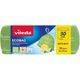 Vileda 30 lt Orta Boy 15'li Büzgülü Limon Kokulu Çöp Torbası