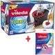 Vileda Turbo Pedallı Sistem + 2'li Actifibre Mikrofiber Bez