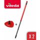 Vileda Turbo Sap + 2'li Paket Turbo Classic Üçgen Başlık