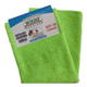 Wikro 50x70 cm Battal Boy Overloklu Yeşi L Mikrofiber Havlu