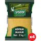 Yazar 2 kg x 4 Paket Köftelik Bulgur