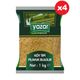 Yazar 4 x 1 kg Köy Tipi Pilavlık Bulgur