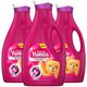 Yumoş Renkli Giysiler Için 2520 ml 3 Adet Sıvı Bakım Çamaşır Deterjanı