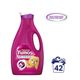 Yumoş Renkli Giysiler İçin 2520 ml Sıvı Bakım Çamaşır Deterjanı