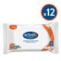 Activex Antibakteriyel Aktif 12'li Islak Mendil 672 Yaprak Islak Mendil
