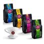 Anisah Coffee 4'lü 250 gr Dünya Filtre Kahve Seti Öğütülmüş + Seramik Demleme Fincanı
