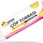 Atiplast Endüstriyel Orta Boy 150 gr 55x60 cm Siyah 5 Rulo Çöp Torbası