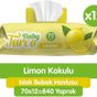 Baby Turco 12x70'li Limon Kokulu Islak Havlu