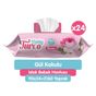 Baby Turco 24x90'lı Gül Kokulu Islak Bebek Havlusu