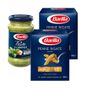 Barilla Penne Rigate Kalem Makarna 500 gr 2'li + Pesto Fesleğen Makarna Sos 190 GR