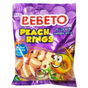 Bebeto 80 gr Peach Rings Jelibon