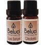 Beluci 2x10 ml Çiçek Bahçesi + Çikolata Uçucu Aromaterapi Buhurdanlık Yağı Oda Kokusu