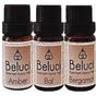 Beluci 3x10 ml Amber + Bal + Bergamot Uçucu Aromaterapi Buhurdanlık Yağı Oda Kokusu