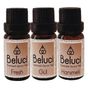 Beluci 3x10 ml Fresh + Gül + Hanımeli Uçucu Aromaterapi Buhurdanlık Yağı Oda Kokusu