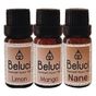 Beluci 3x10 ml Limon + Mango + Nane Uçucu Aromaterapi Buhurdanlık Yağı Oda Kokusu