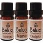 Beluci 3x10 ml Mango + Nane + Okaliptus Uçucu Aromaterapi Buhurdanlık Yağı Oda Kokusu