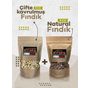 Bi Fındık 1 kg Çifte Kavrulmuş İri Boy Çıtır İç Fındık + 1 kg Naturel İç Fındık