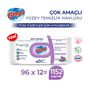Bingo 12x96'lı Pratik Arap Sabunu Katkılı Lavanta Yüzey Temizlik Havlusu