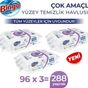 Bingo Beyaz Sabun 3x96'lı Pratik Yüzey Temizlik Havlusu