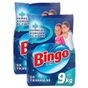 Bingo Sık Yıkananlar 9 kg + 9 kg 2'li Set Matik Çamaşır Deterjanı
