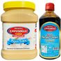 Bozkırlı Çavuşoğlu 930 gr Tek Kavrulmuş Beyaz Tahin + 1 kg Keçiboynuzu Harnup Pekmezi