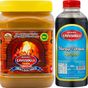 Bozkırlı Çavuşoğlu Odun Ateşinde Kepekli Bozkır Tahini 930 gr + 930 gr Keçiboynuzu (Harnup) Pekmezi