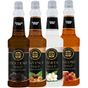 By Tüfekçi 4x750 ml Çikolata Fındık Karamel Vanilya Aromalı Şurup