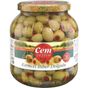 Cem 1000 gr Biberli Yeşil Zeytin