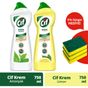 Cif Krem Limon 750 ml + Cif Amonyak 750 ml + 3'lü Temizlik Süngeri