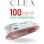 Clea 100'lü Fantasy Beyaz Sirke Karbonat Yüzey Temizlik Havlusu