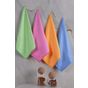 Clean Microfiber 40x40 cm 4'lü Baklava Desen Cam Temizlik Bezi