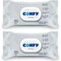 Confy 2x70'li Premium Sensitive Islak Mendil