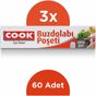 Cook Buzdolabı Poşeti 3+1 Ekonomik Paket Orta Boy