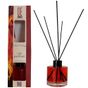 De Parfum Ateş Meleği Kırmızı Meyveler, Vanilya, Paçuli ve Bergamot Dekoratif 120 ml Bambu Çubuklu Oda Kokusu