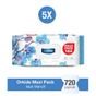 Deep Fresh Orkide 5x144 Yaprak Maxi Pack Islak Mendil