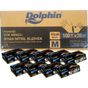 Dolphin 20x100'lü M Tek Kullanımlık Lateks Siyah Pudrasız Nitril Muayene Eldiveni